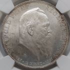 5 марок 1911 Бавария MS-65 NGC