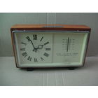 Часы МАЯК с барометром, термометром и дарственной надписью 1978 г