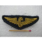 Нашивка МПС. золотая нитка