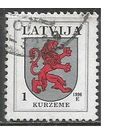 Латвия. Герб г.Курземе. 1994г. Mi#371.