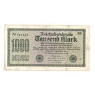 Германия 1000 марок 1922 г. Веймарская республика