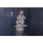 Фарфоровая статуэтка "Мальчик на лошадке" ЗХК