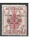 Австралия. Олимпиада Мельбурн'56. 1956г. Mi#266.