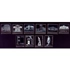 10 значков-зеркалок Омск (цена за все)