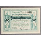 Нотгельд ПАТЧКАУ 50 пфеннигов 1921 год. Веймарская республика