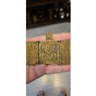 Складень Николай Чудотворец с избранными святыми. 19 век