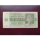 20 крон 1944 Богемия и Моравия