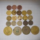 Лот монет СССР 1 копейка, 5 копеек