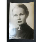 Н. Гребешкова. Актеры театра и кино. Артисты эстрады. 1957 год #0199-U1P100