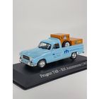 PEUGEOT T4B (1967) от SALVAT 1:43 Аргентинская журнальная серия.