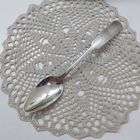 Серебряная чайная/кофейная красивая, стильная ложка