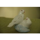 Статуэтка  фарфоровая  , Голуби "   МФФЗ   50- е   ( целая