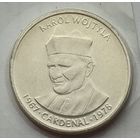 Андорра 50 сантимов 2005 г. Кароль Войтыла. Кардинал. В запайке