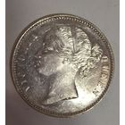 С рубля без мц! 1 рупия 1840 британская Индия! В блеске! Сер-на 19 века!