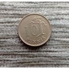 Werty71 Финляндия 10 пенни 1975 Вековое дерево