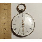 Редкие ЧАСЫ СЕРЕБРО старинные КАРМАННЫЕ Царские 2