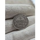 1 марка для Финляндии 1892 Александр Третий