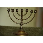 Подсвечник  " Минора "  ( высота 9 см , ширина 10,5 см )