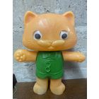 Игрушка СССР , Кот , высота 30 см , целенький