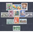 [2798] Финляндия. 12 гашеных марок.