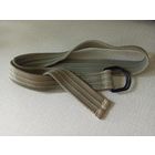 Текстильный ремень для джинс тактический с кольцами. Длина 125 см (с пряжкой), 119 см (без пряжки), ширина 4 см.