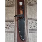 Коллекционный нож с компасом. В чехле. ГДР.