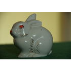 Статуэтка фарфоровая Заяц   ЗХК Полонне  ЦЕЛАЯ