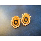 Красивые эмблемы Т.М. Позолота, эмаль.