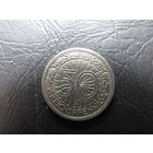 Германия. 50 пфеннигов. 1927A. С 20 копеек. Распродажа коллекции. Смотрите другие лоты.