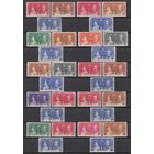 1.BrKS. Великобритания. Колонии. Коронация Георга VI и Елизаветы. 1937 г. 42 полных серии MNH(*).