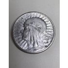 2 злотых 1933  год.  Польша,