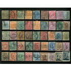 Италия - 1863-1916 - Коллекция марок - 45 марок. Гашеные.  (LOT AA1)
