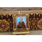 Паломническая Икона св. вел. Пантелемон. Распродажа коллекции вещей. С РУБЛЯ! АУКЦИОН!