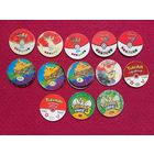 Фишки кепсы caps Pokemon покемон. Цена за все фишки.