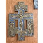 Крест 18-19 век,размер 15 на 23 см.эмаль.много других крестов