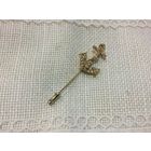 Брошь игла Якорь Англия винтаж