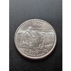 США 25 центов  2004 г. Р - Айова