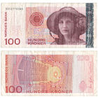 НОРВЕГИЯ 100 Крон 2006 г., P-49c (Кирстен Флагстад)