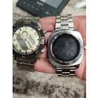 Какие то очень крупные часы,не проверялись,кнопки нажимаются,с рубля