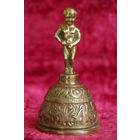 Колокольчик латунный  ( диаметр 6 см , высота 11,5 см )