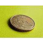 Бельгия. 50 евроцентов 2012. Брак, выкрошка. Торг.