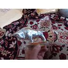 Сувенир статуэтка Зубр на постаменте СССР с дарственной датированной надписью