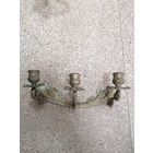 Бра на три свечи, подсвечник, старинный