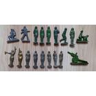 РАЗНЫЕ Оловянные солдатики из СССР всего 18 штук