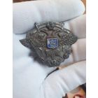 Жетон Московская школа прапорщиков 1915-16гг. Серебро.