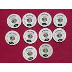 Фишки кепсы caps Casper каспер. Цена за все фишки.