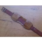 РЕМЕНЬ НАПУЛЬСНИК для ЧАСОВ , СТАРИННЫЙ КОЖА