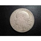 10 злотых 1932 Ядвига с 1 копейки!