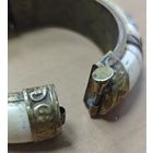 Старый винтажный браслет. Кость, медь. Размеры