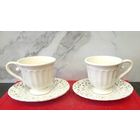 Кофейные Пары * Чашки + Блюдца * SAGRADO * Керамика * Австралия * Очень Красивые !